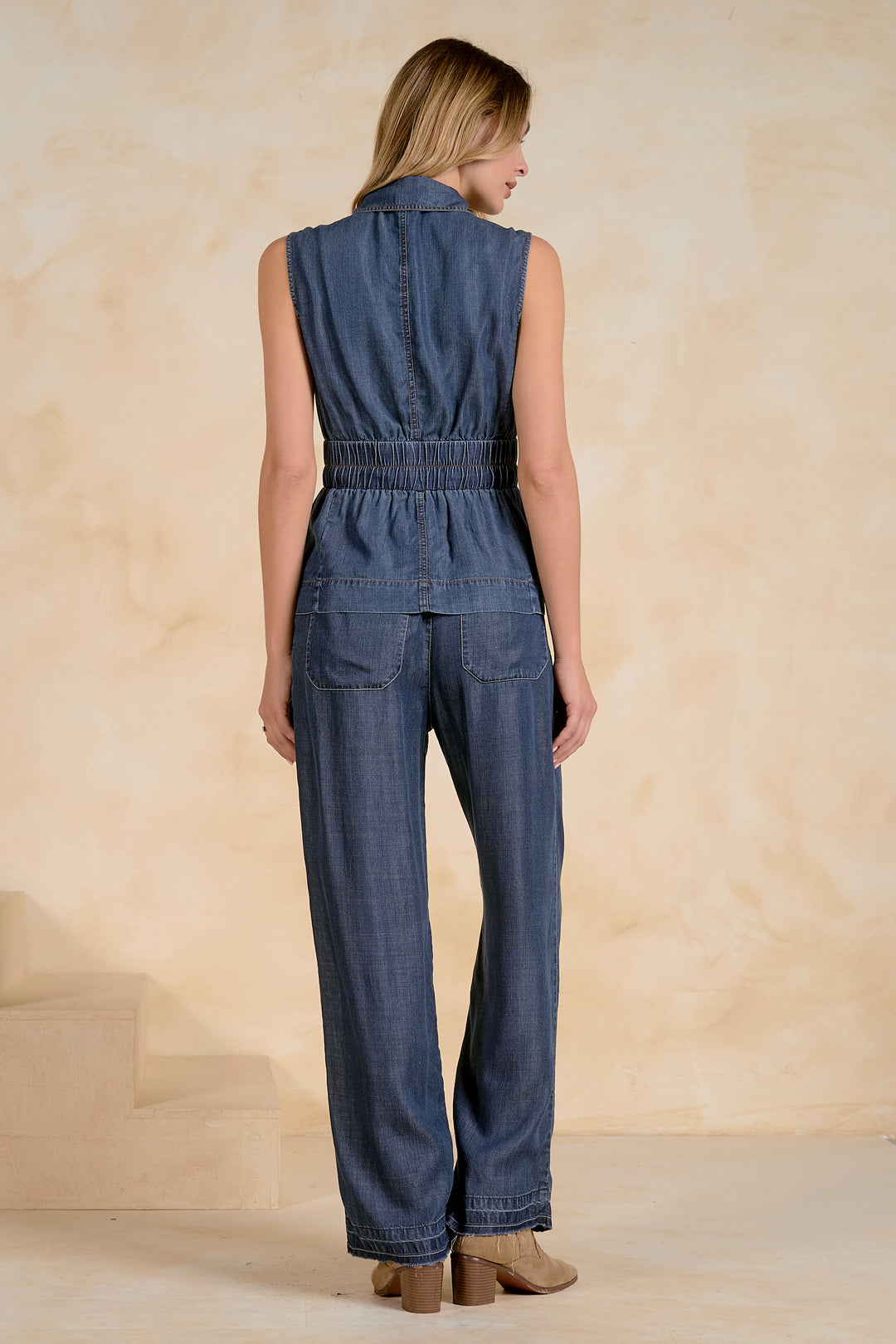 CINCHED WAIST VEST