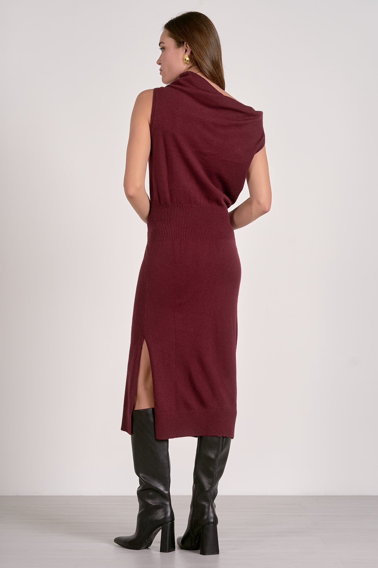 OFF THE SHOULDER SWEATER DRESS – Copper Penny
