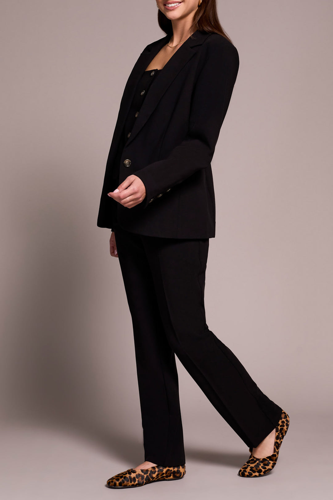 LONG SLEEVE LINED BLAZER