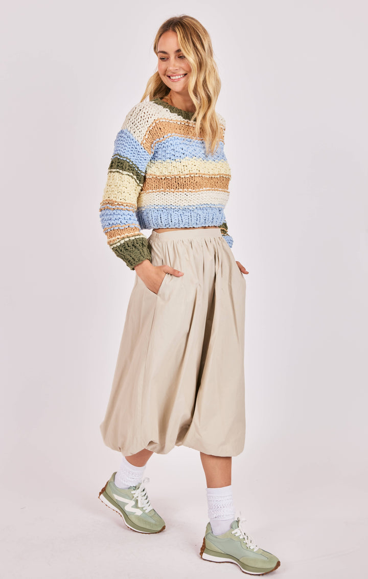 SECRET GARDEN CHUNKY MULTICOLOR SWEATER