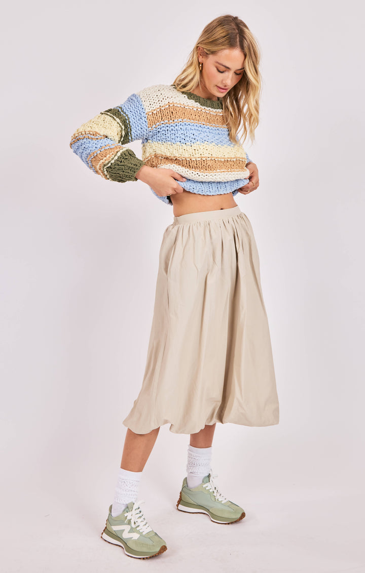 SECRET GARDEN CHUNKY MULTICOLOR SWEATER