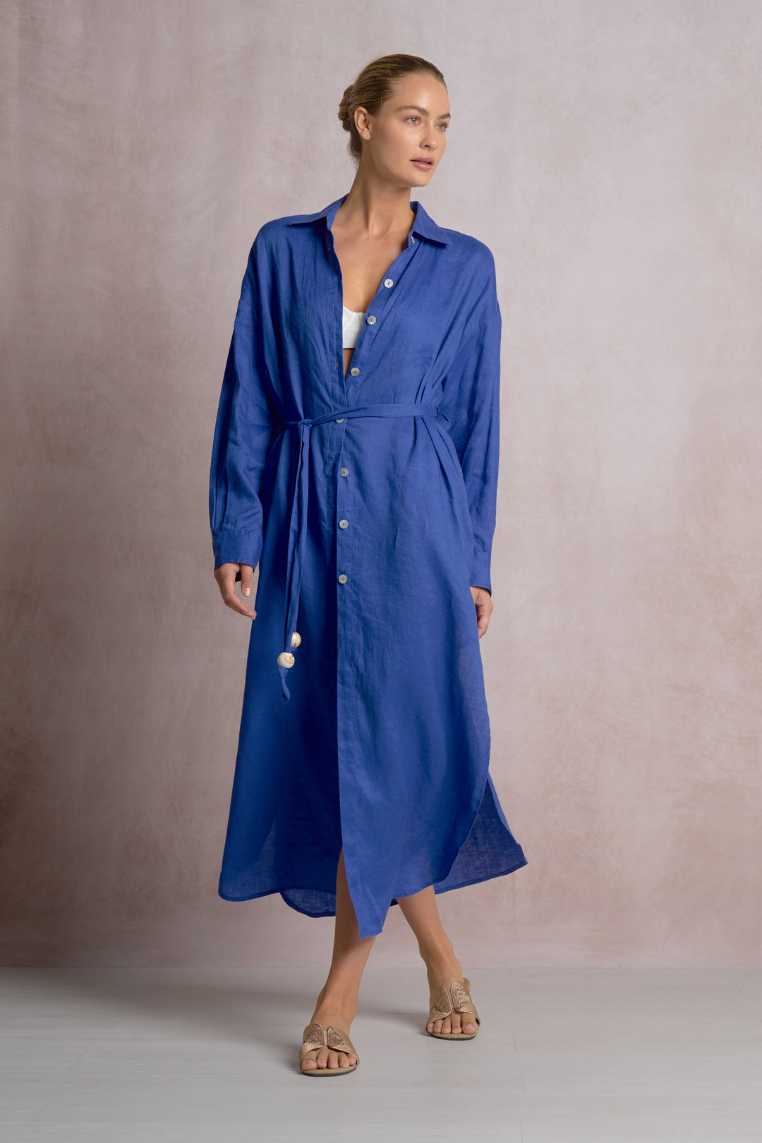 MAXI SHIRT DRESS