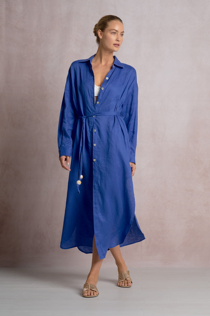 MAXI SHIRT DRESS