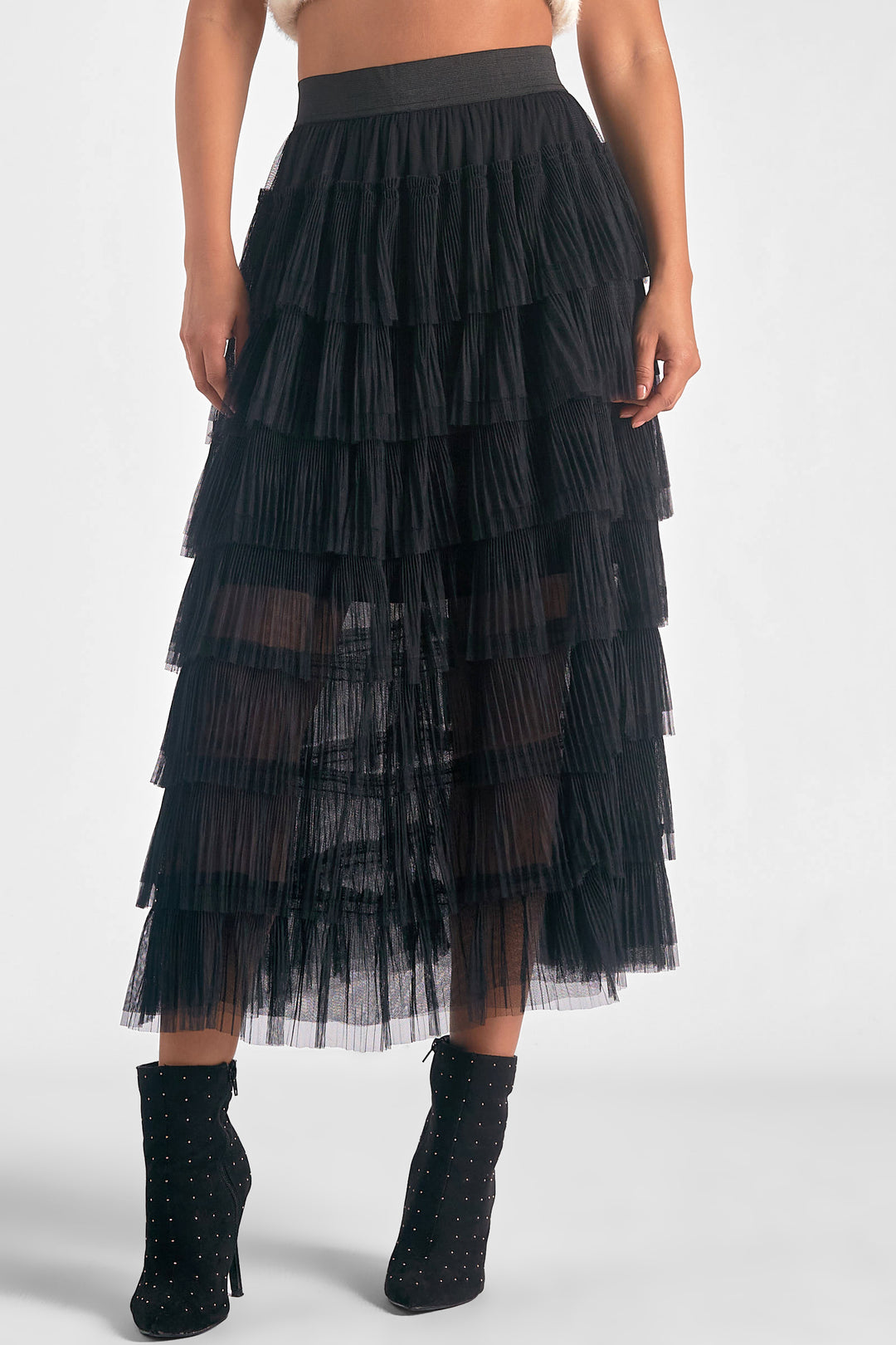 TUILLE LAYERED SKIRT