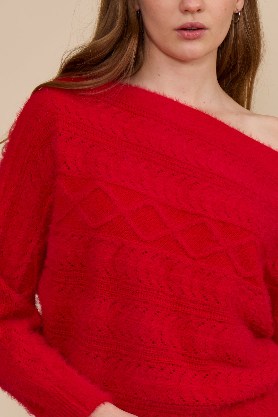 CAROL CABLE KNIT SWEATER