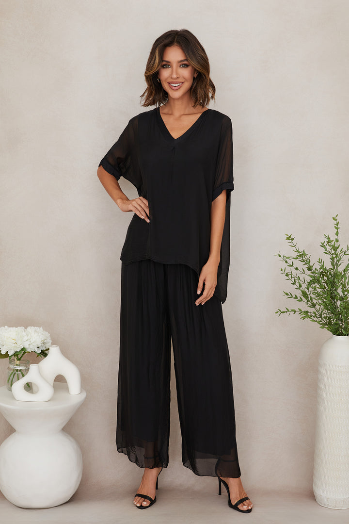 SILK PANTS