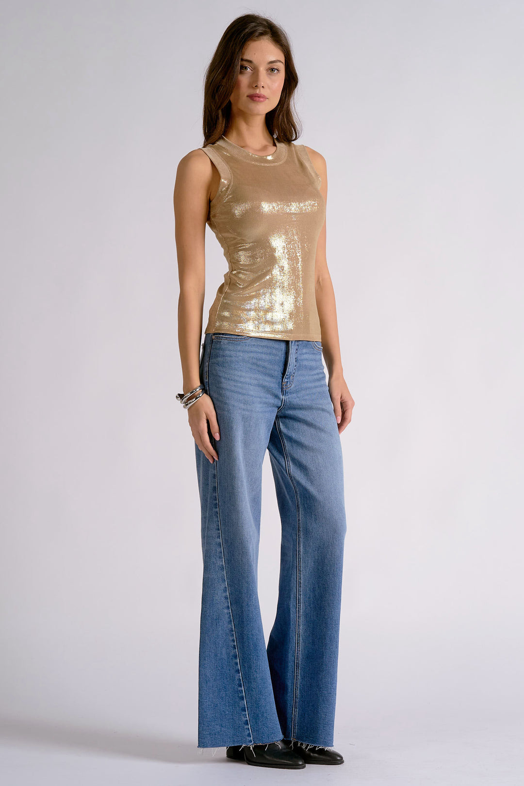 GLITTER TANK TOP