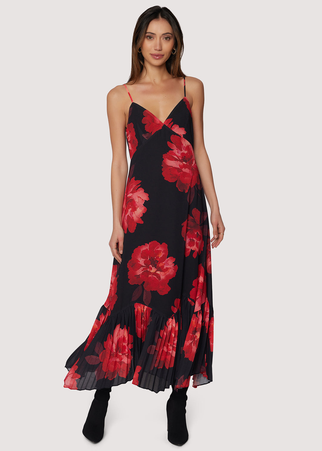 SCARLET MELODY MIDI DRESS