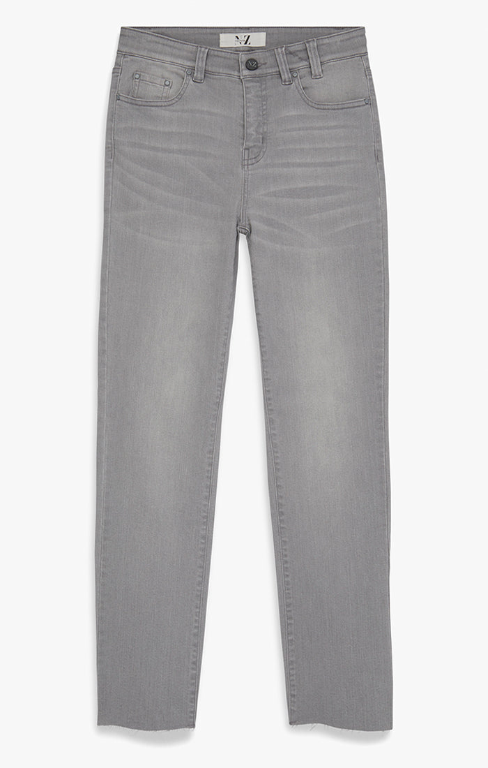 MIDRISE STRAIGHT ANKLE JEANS