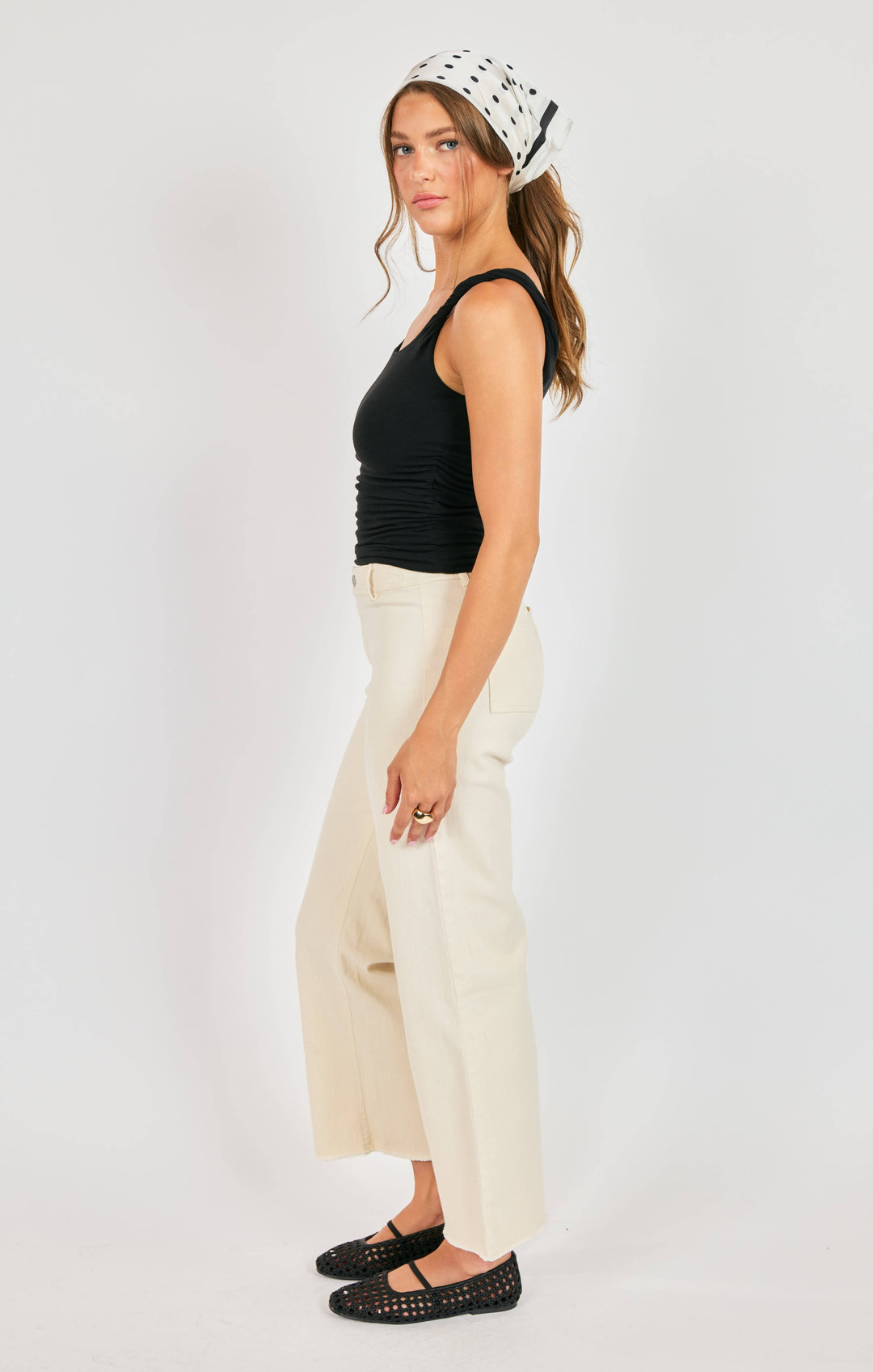 CLEAR EYES DENIM PANTS