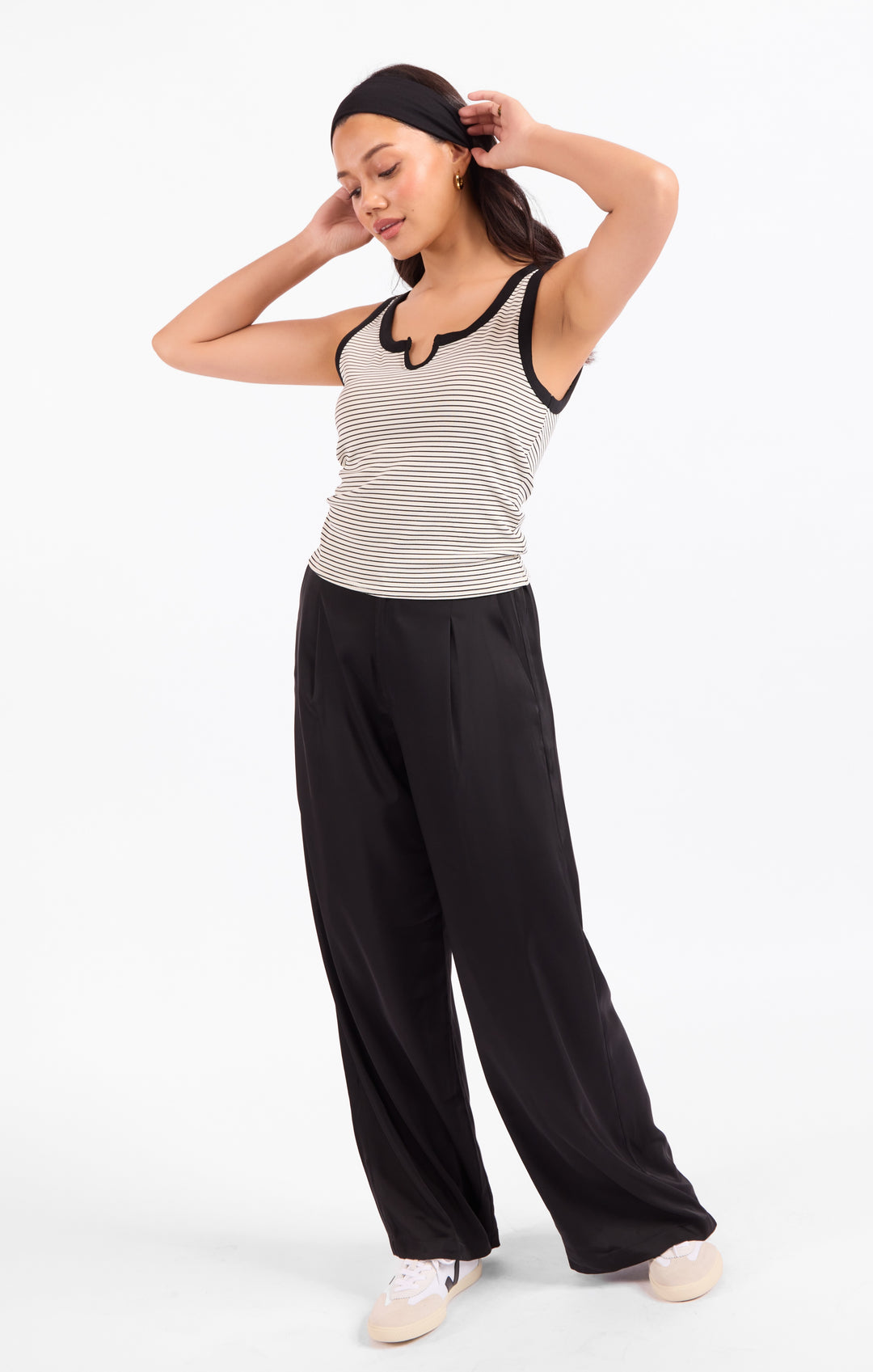 TAXI LIGHTS STRIPE TANK