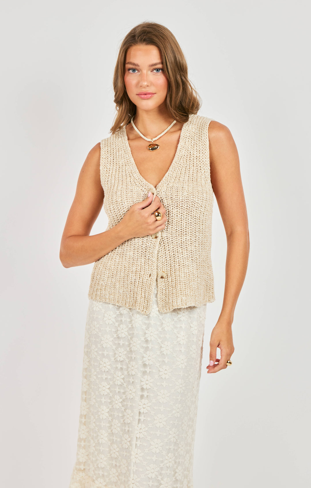 ASHTIN CARDI VEST