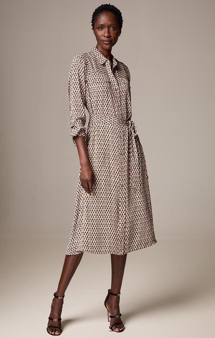 ABSTRACT DOT JUNI DRESS