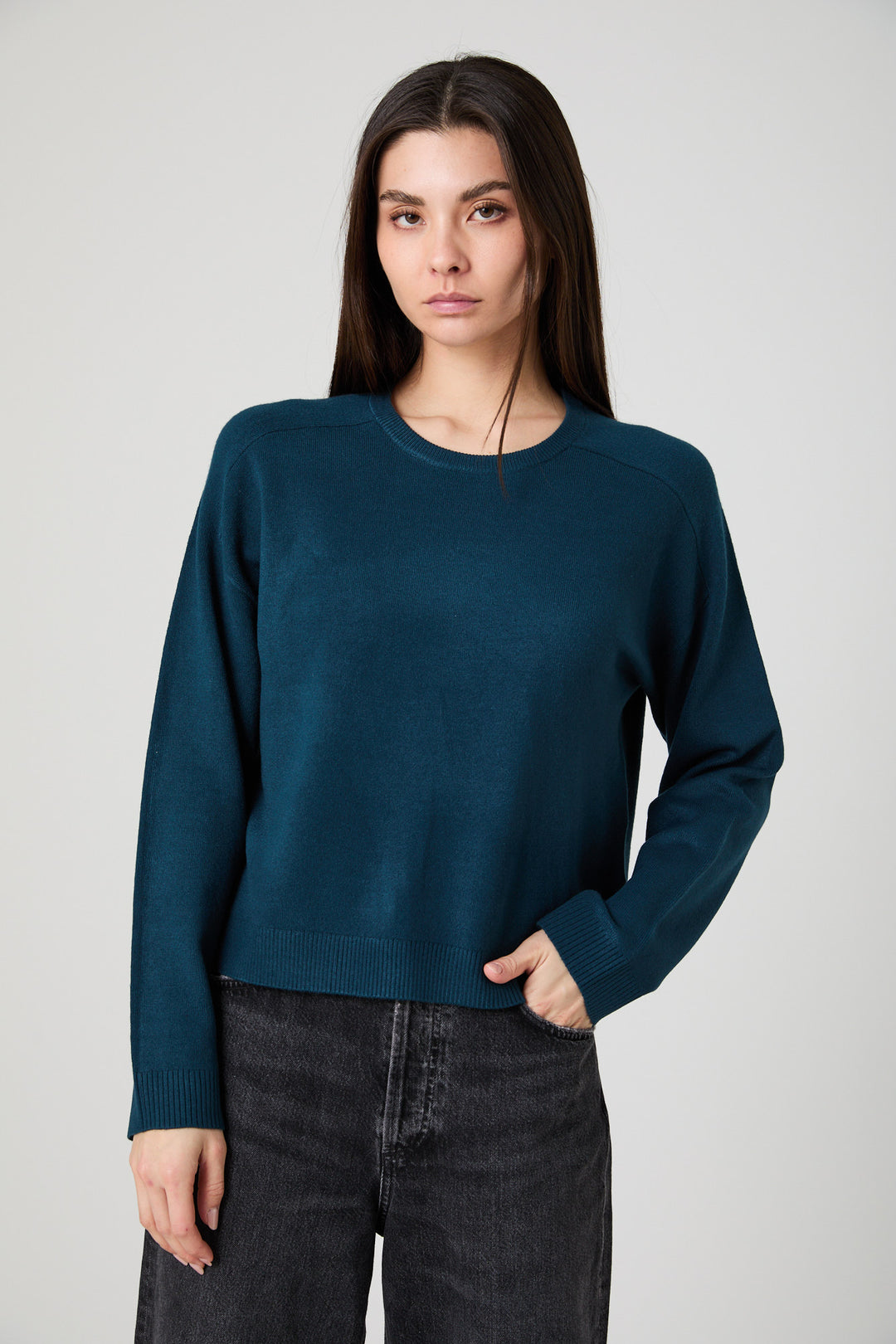 BABYSOFT OVERSIZED CREWNECK PULLOVER