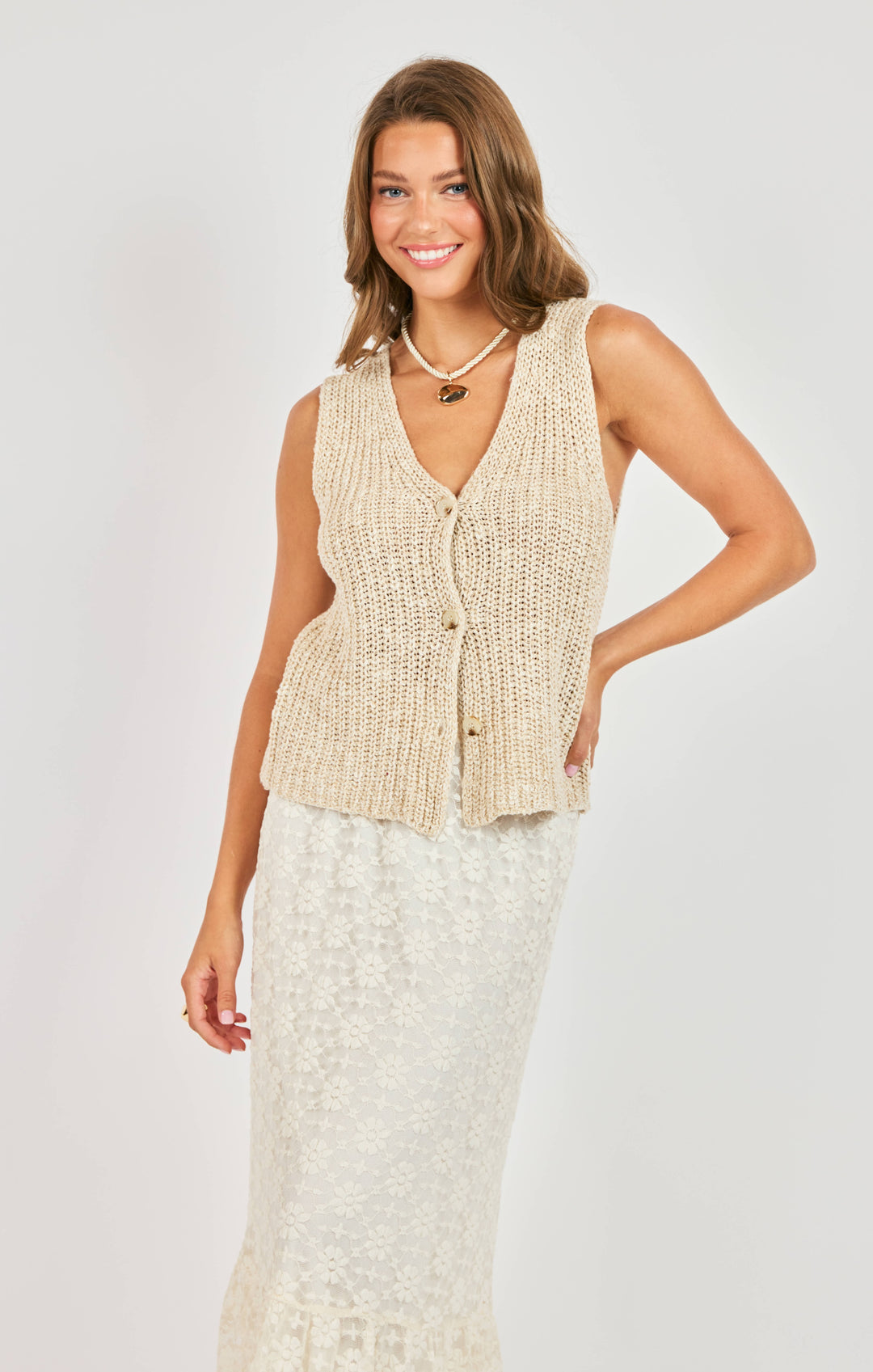 ASHTIN CARDI VEST