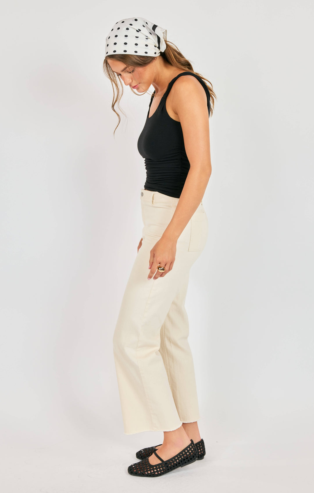 CLEAR EYES DENIM PANTS