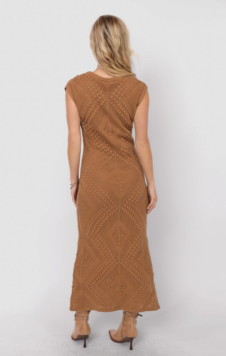 WANDERING INTRICATE KNIT DRESS