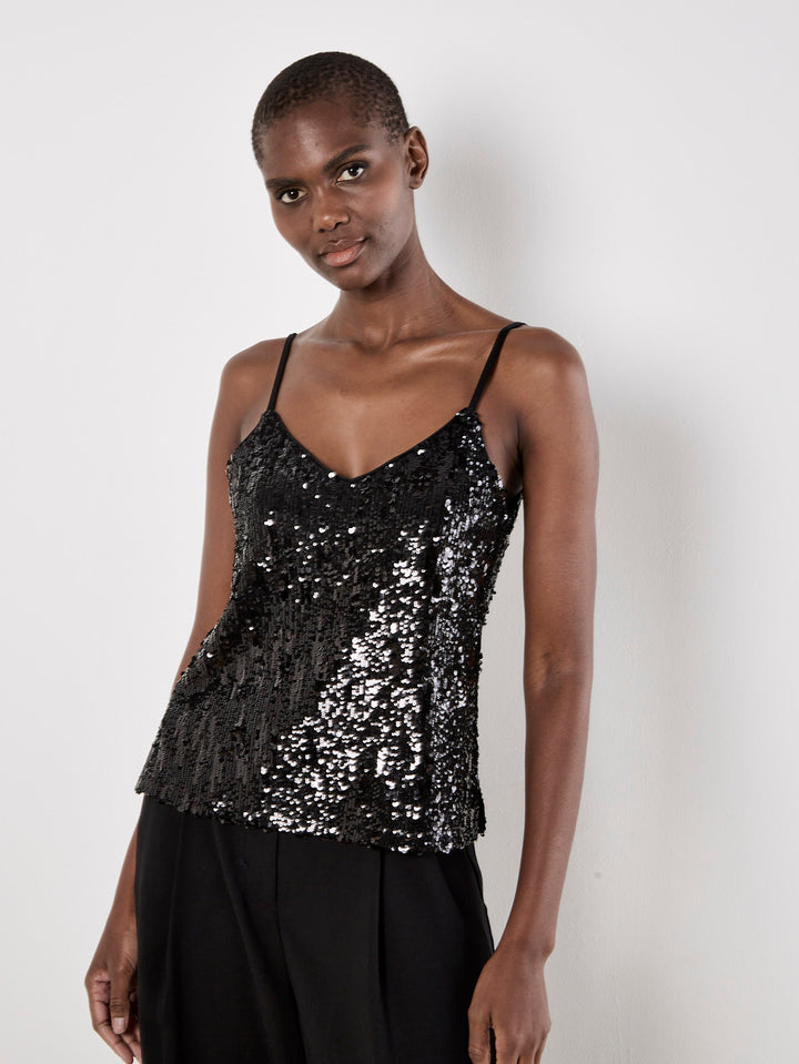 SEQUIN CAMI TOP
