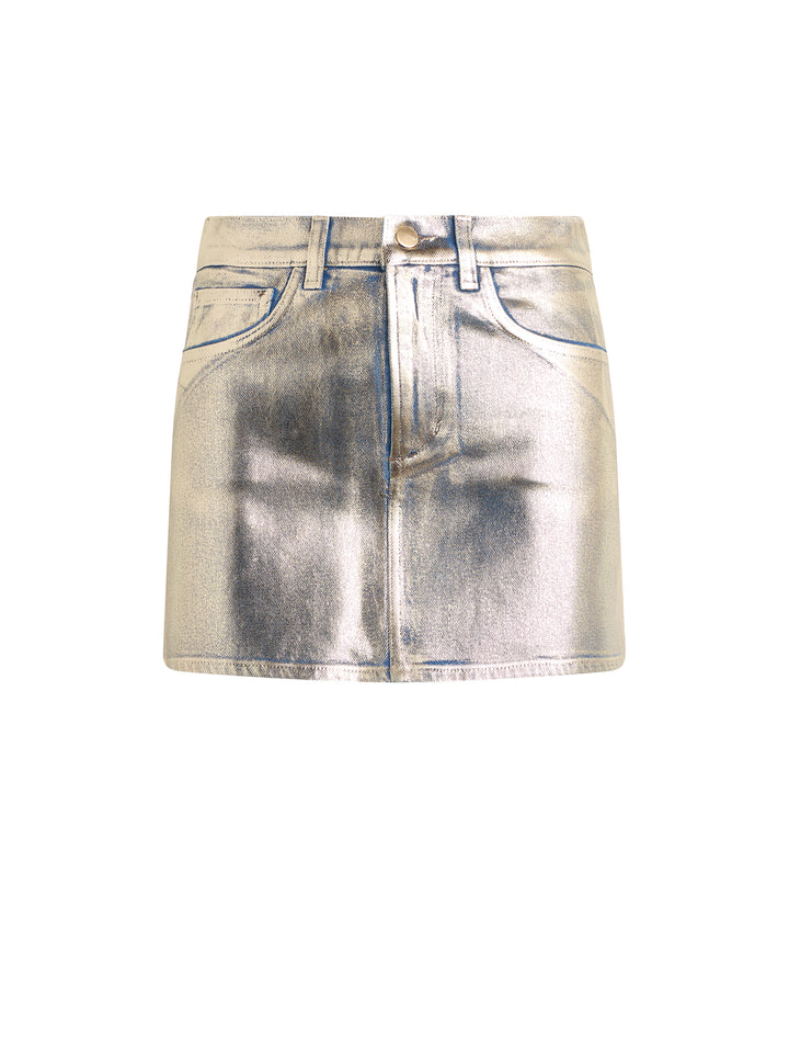 THE TESSA MINI SKIRT FOIL