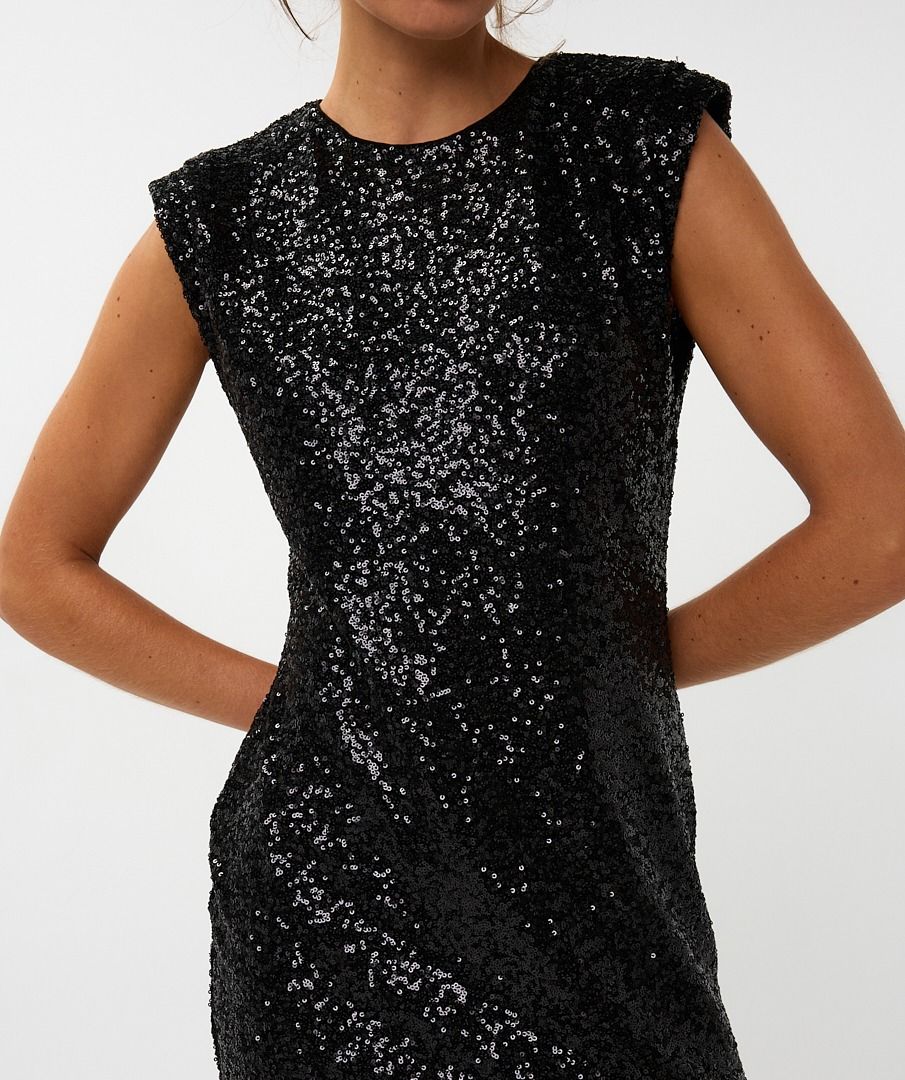 DRESS SLEEVELESS SEQUINS