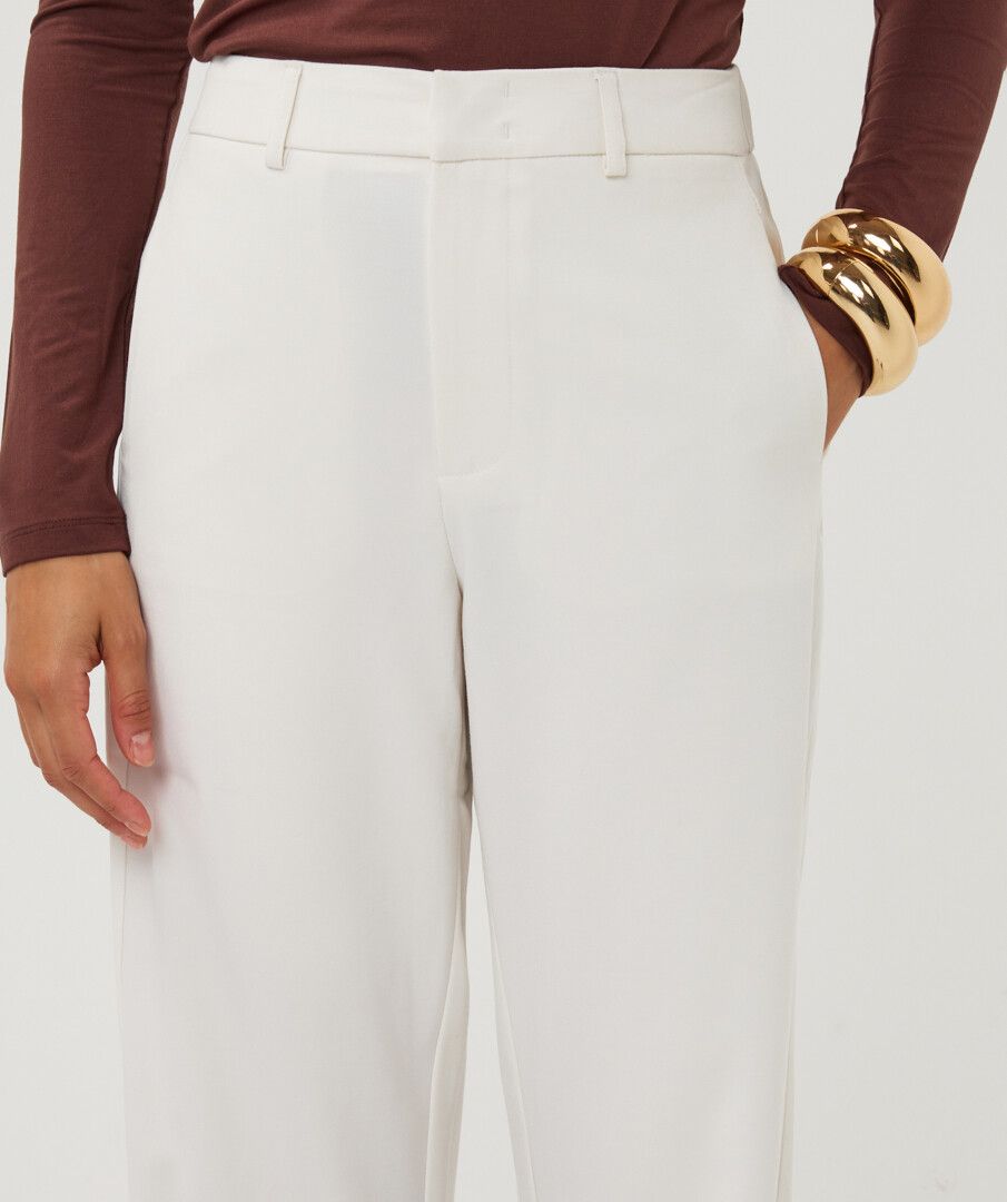 TROUSERS STRAIGHT SIDE PANELS