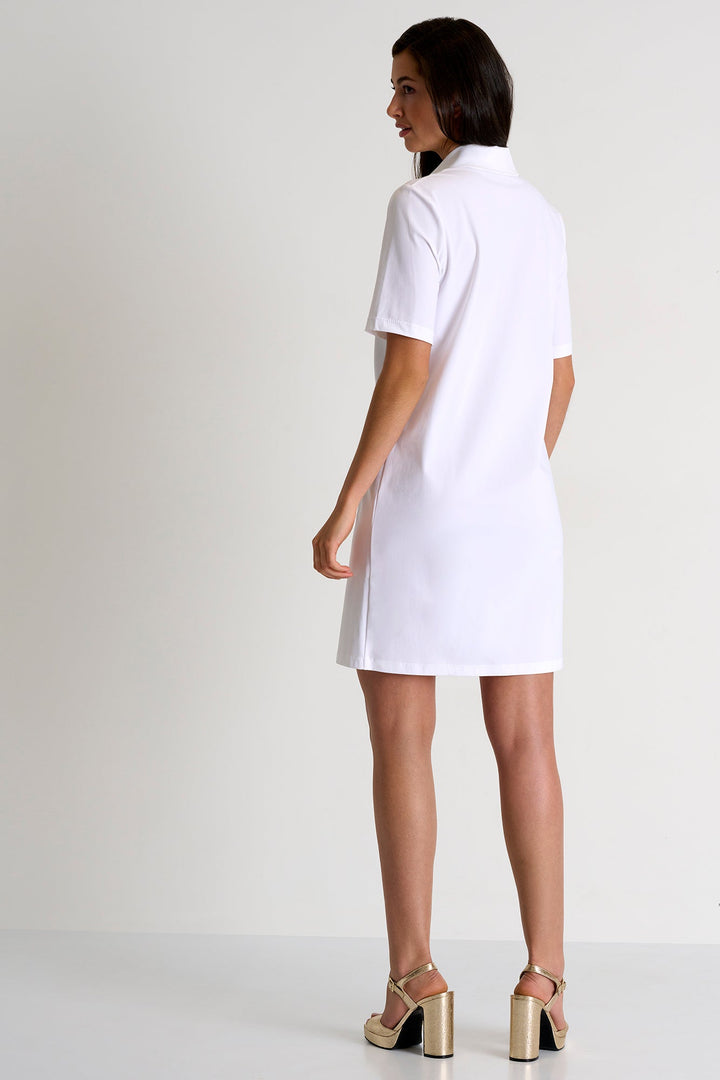 Short Sleeve Lycra Polo Dress - 52230-66-000