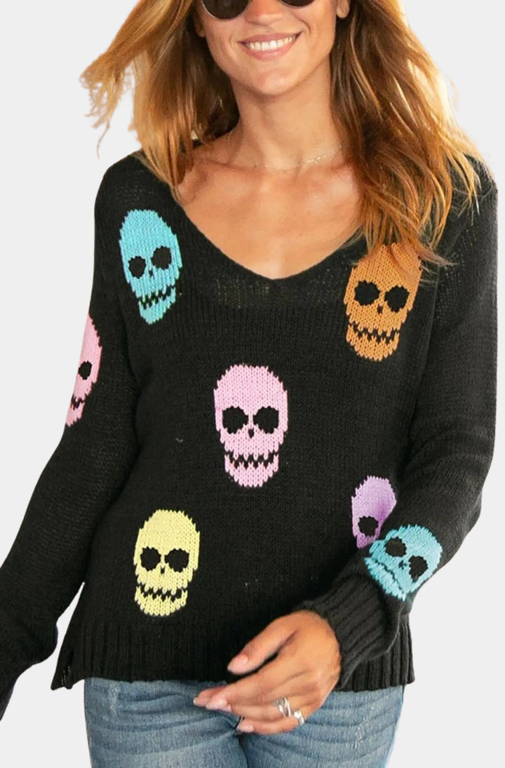 MULTIPLE SKULLS V COTTON