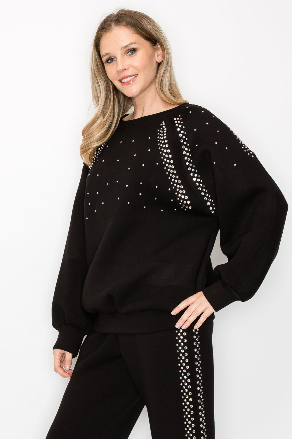 Fredericka Top with Studs