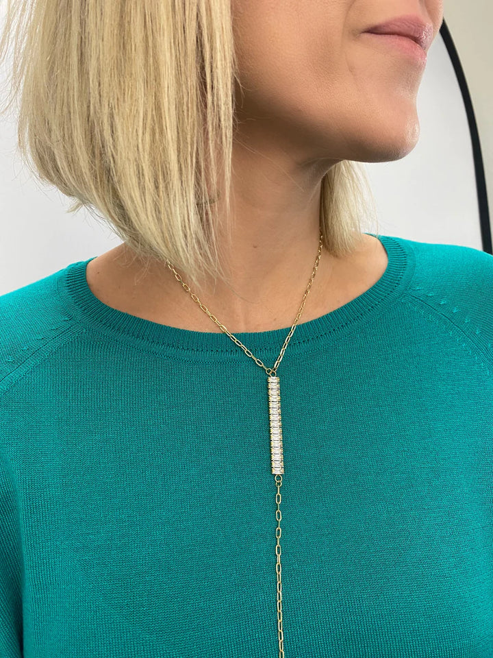 ON-A-WHIM LARIAT NECKLACE